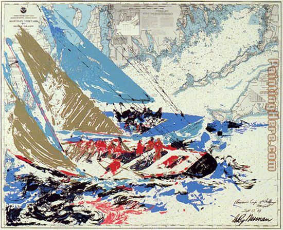 Leroy Neiman America's Cup